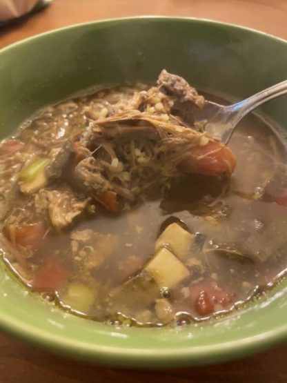 Beef Basil Soup